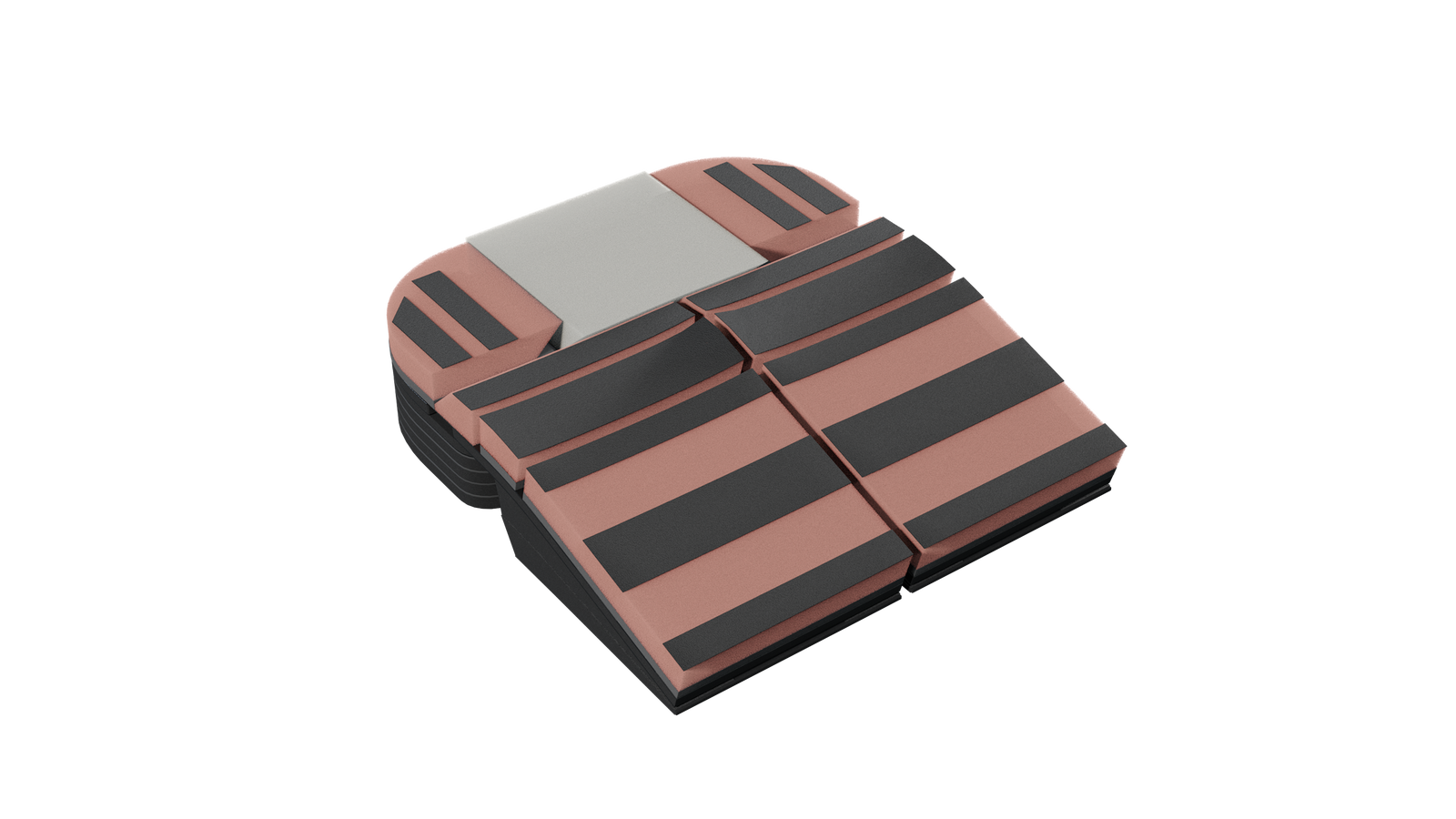 Spex Constructa Flex Cushion enabling adjustable contouring to accommodate flexion postures and pelvic asymmetry.