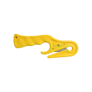 Vehicle harness cutter tool for quick, safe release of Houdini harness systems