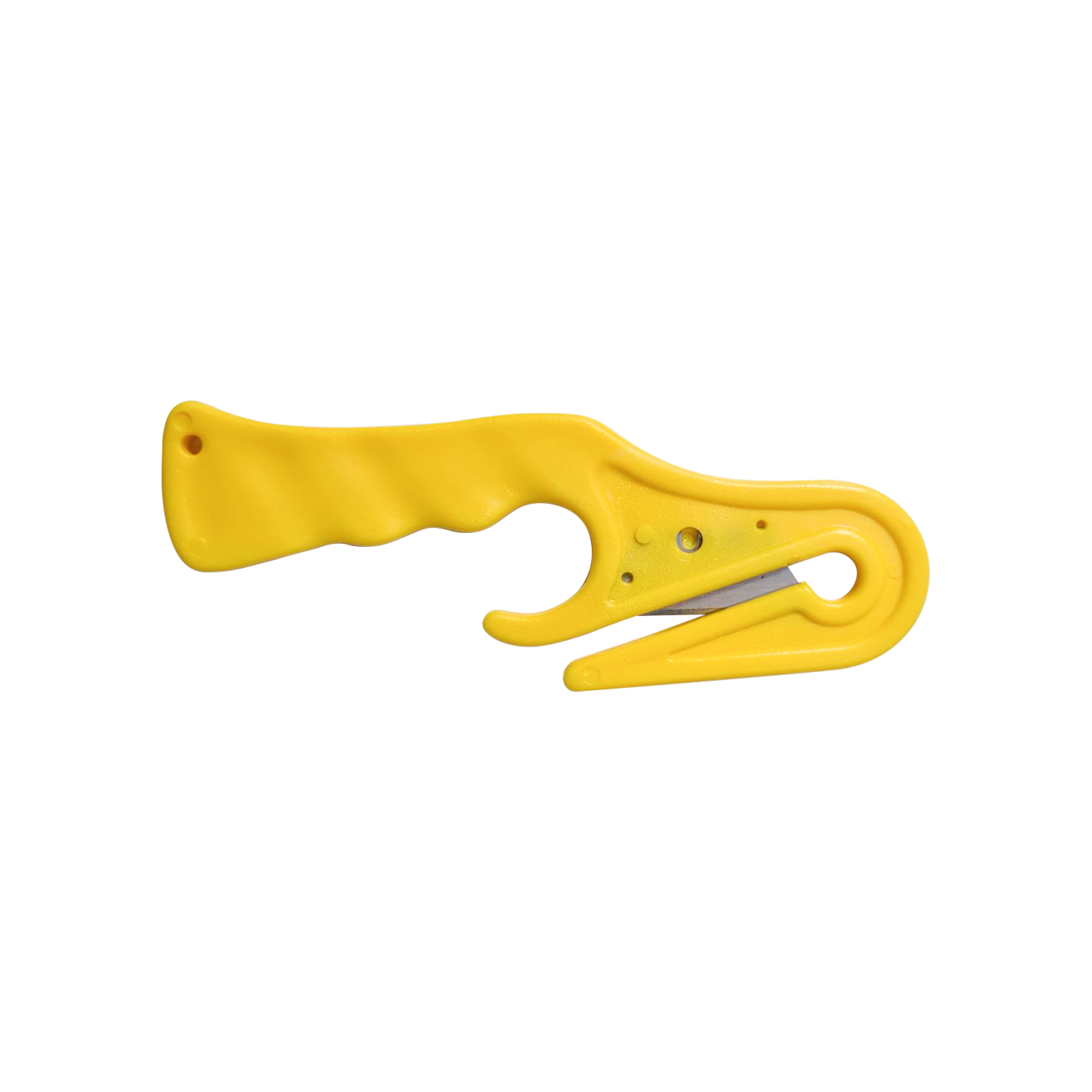 Vehicle harness cutter tool for quick, safe release of Houdini harness systems